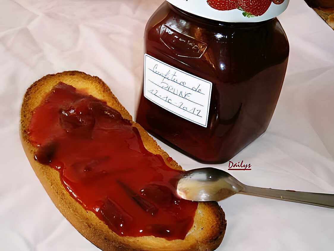 Recette de Confiture de Prune