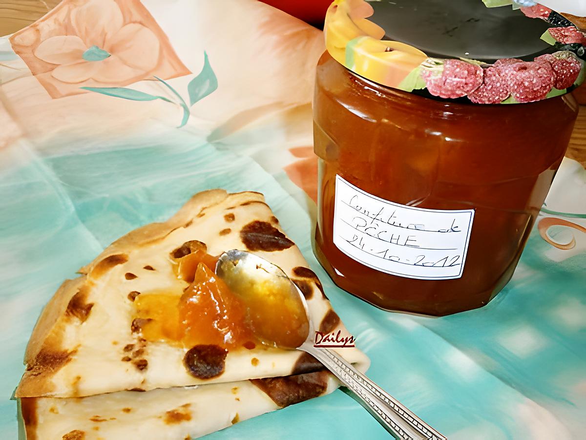 recette Confiture De Pêche