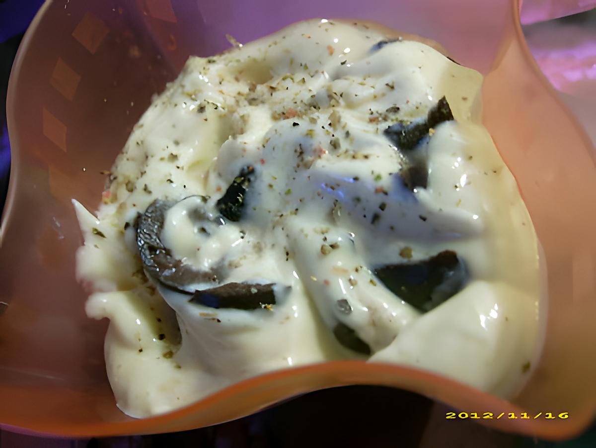 recette mayonnaise aux olives noires