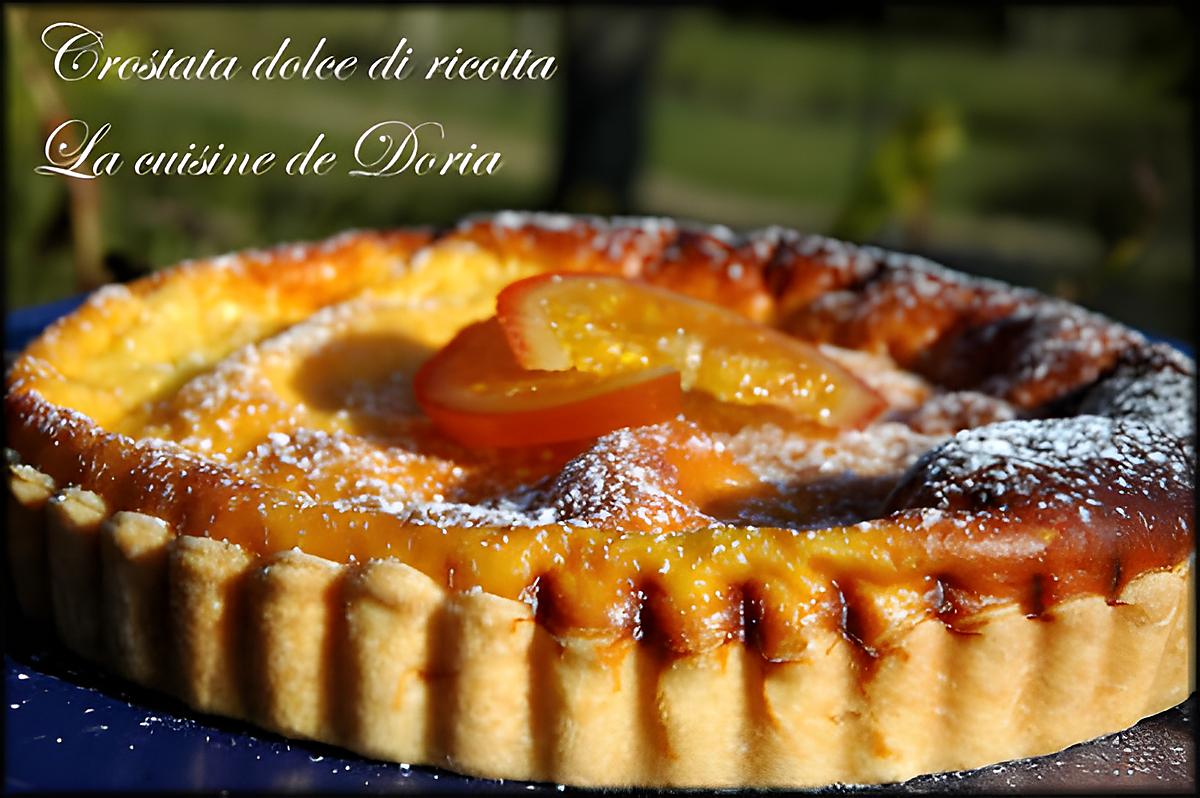 recette Crostata dolce di ricotta