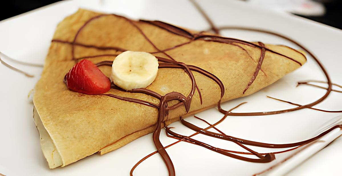 recette les crêpes sucrés :