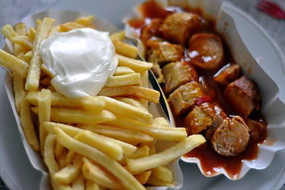 recette traditionnelle saucisse allemande : Currywurst