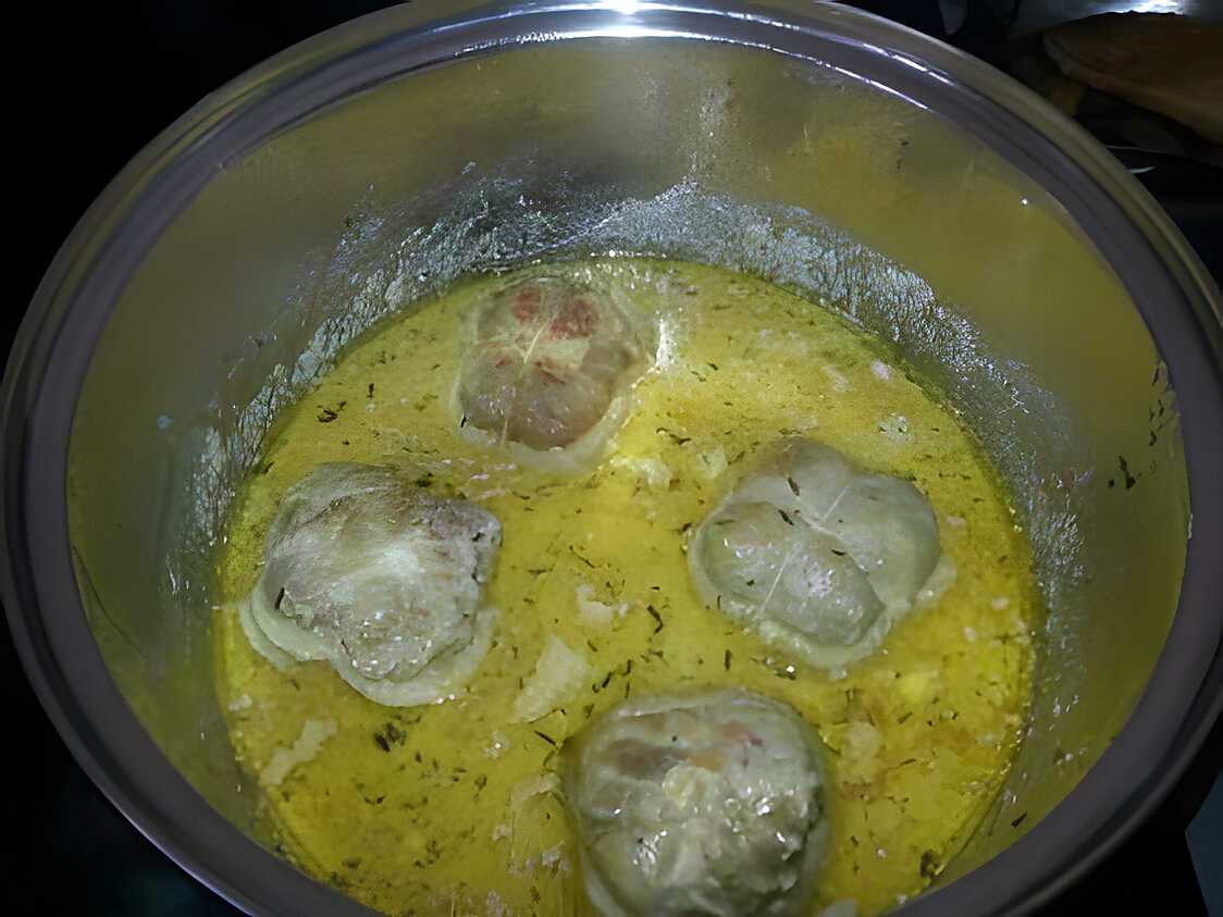 Recette de Paupiette de porc au thym