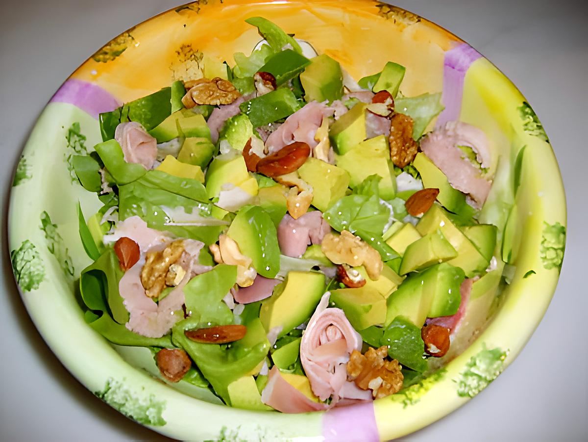 recette Ma salade composée