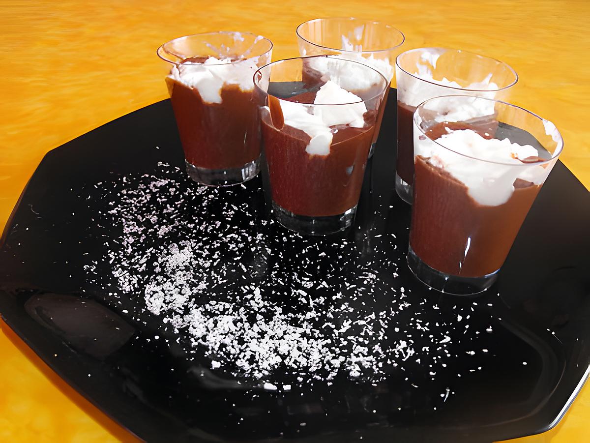 recette MINI VERRINES CHOCOLAT NOIX DE COCO