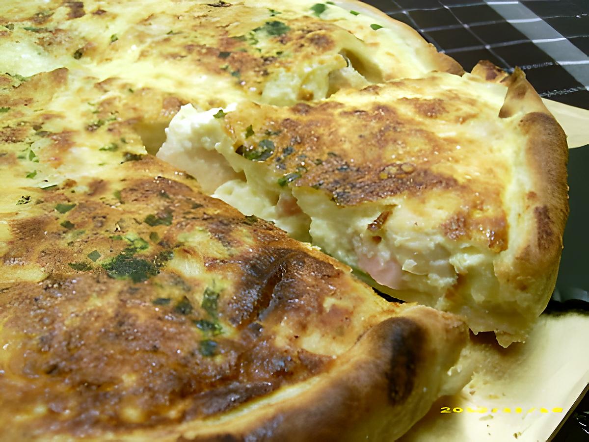 recette quiche poulet-curry