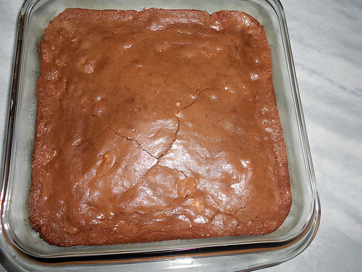 recette BROWNIES AUX NOIX