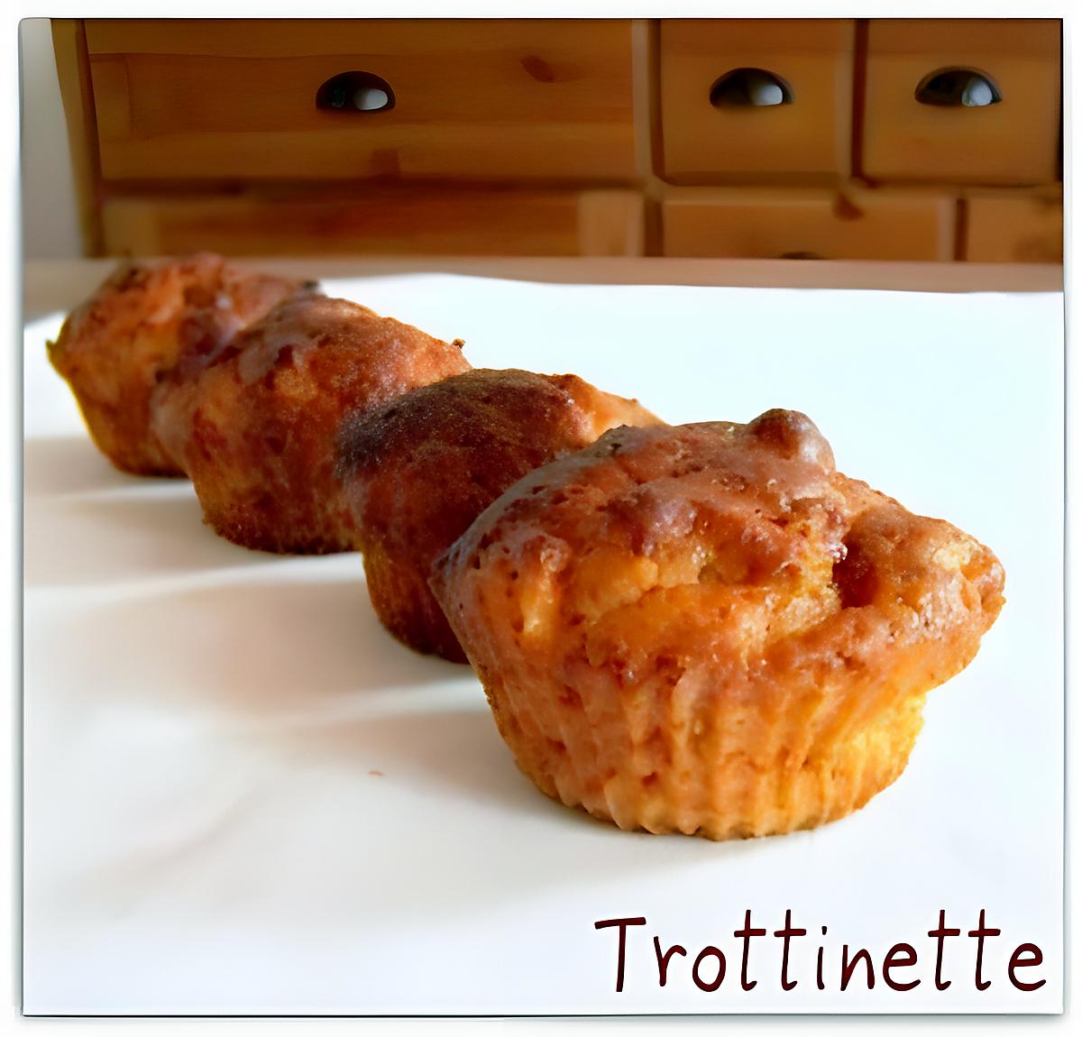 recette Muffins à la pomme et au massepain