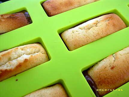 recette financiers aux zestes de clémentine et chocolat noir