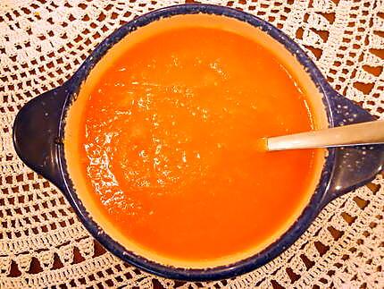 recette POTAGE CAROTTE-ORANGE