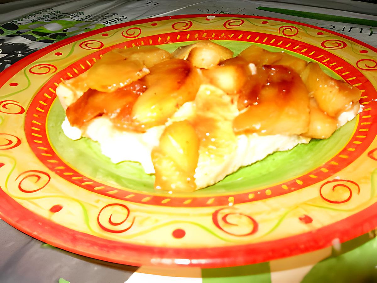 recette Gâteau de semoule aux pommes
