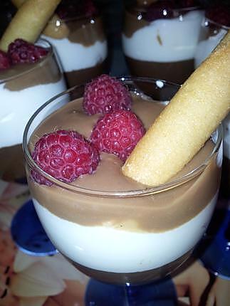 recette Mousse au chocolat viennois et son coulis carambar