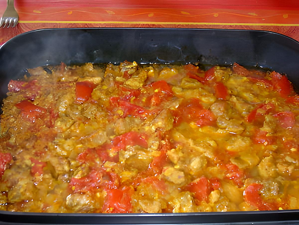 recette Porc au curry (recette légère)