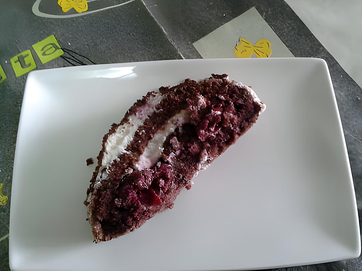 recette Gâteau roulé façon forêt noire.