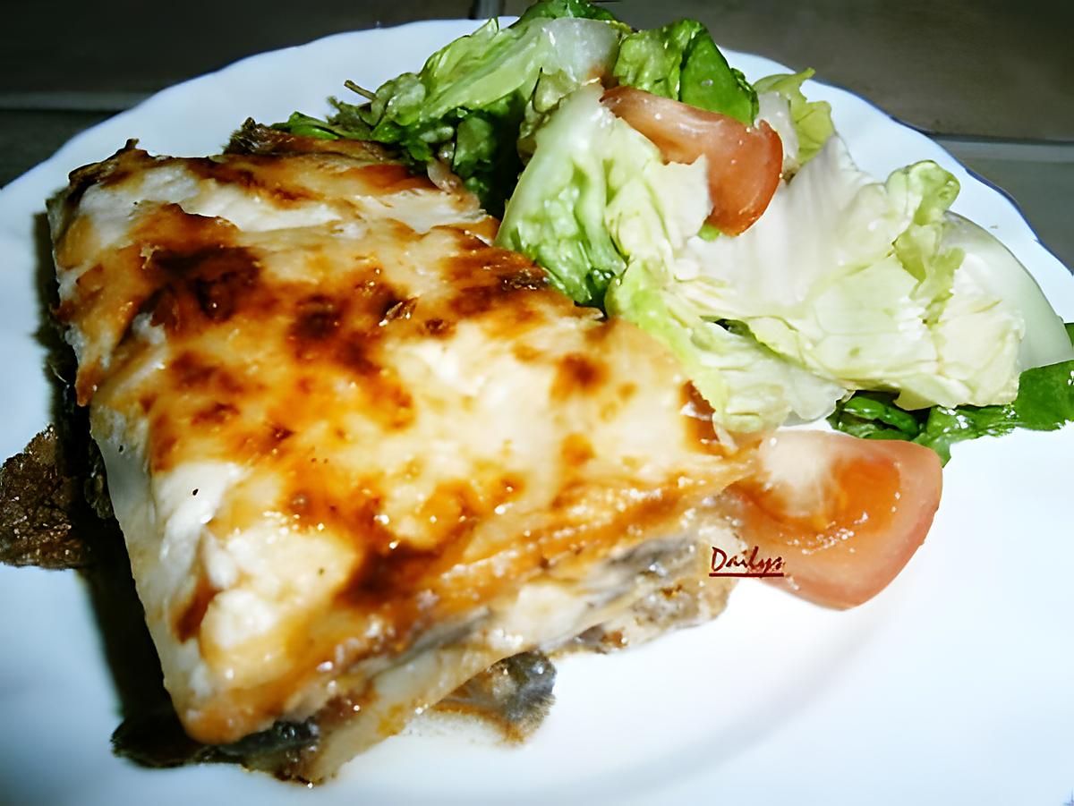 recette Lasagne aux Champignon