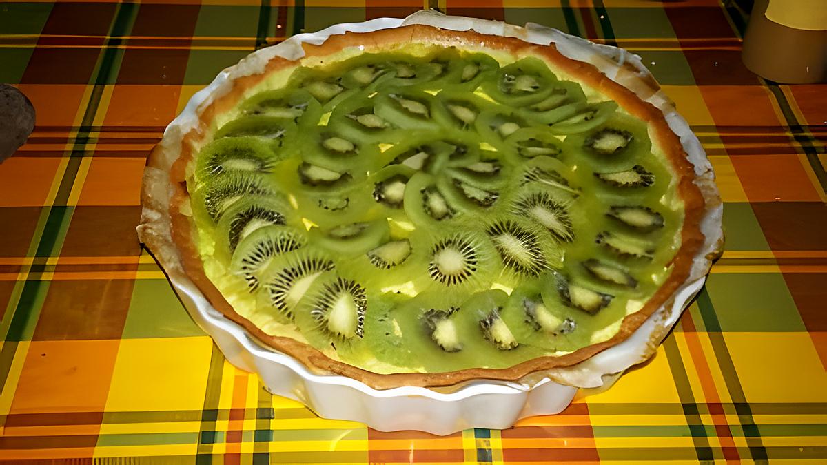 recette Tarte coco-kiwis