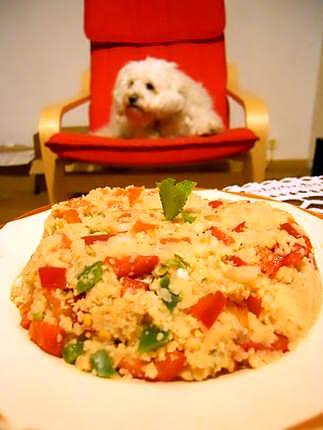 recette TABOULE FRAIS ET LÉGER POUR ATTENDRE LE SOLEIL !  !