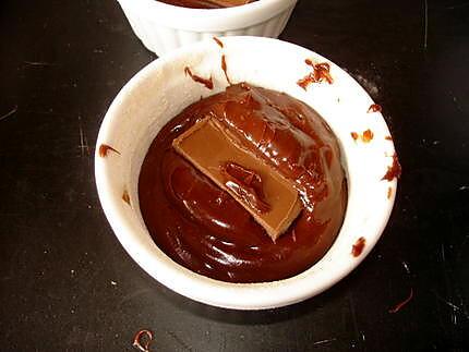 recette Fondant au chocolat cœur coulant à la pralinoise