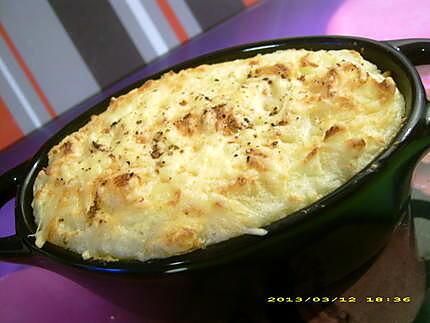 recette hachis parmentier version gratiné