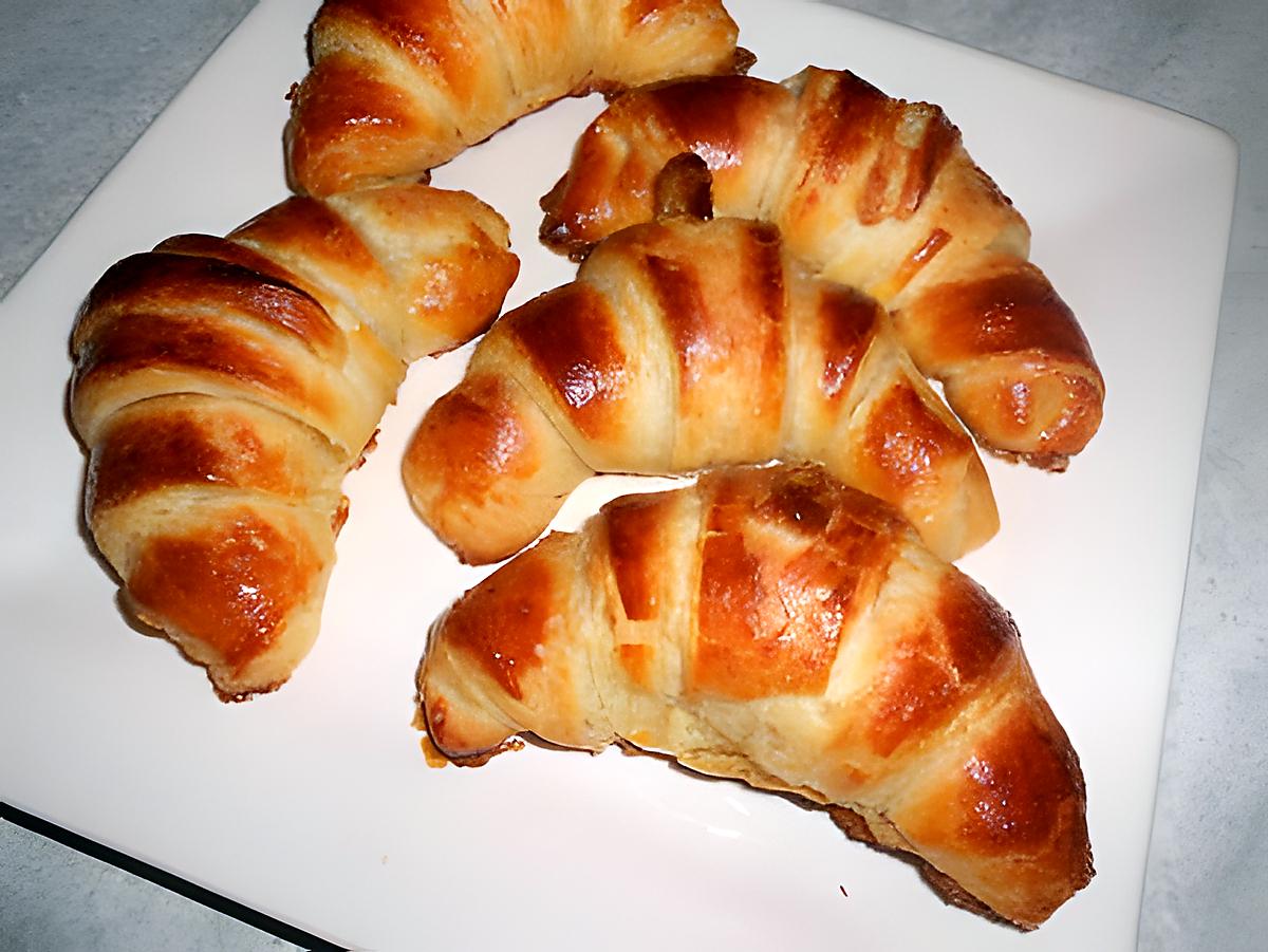 recette Croissant maison