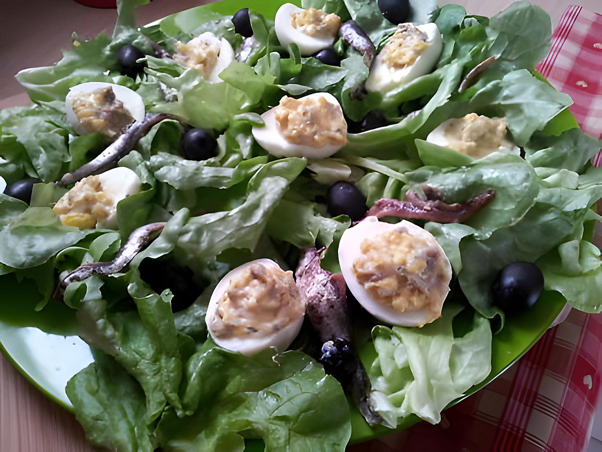 recette Salade mimosa façon niçoise