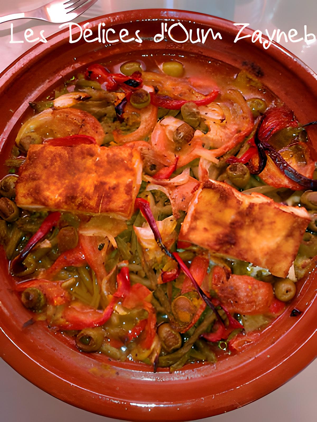 recette tagine cabillaud et haricots verts