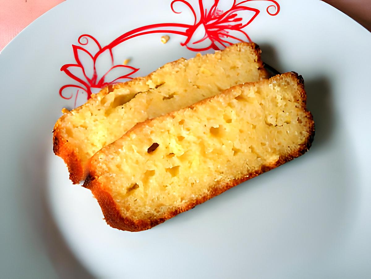 recette Gateau au yaourt, polenta et citron