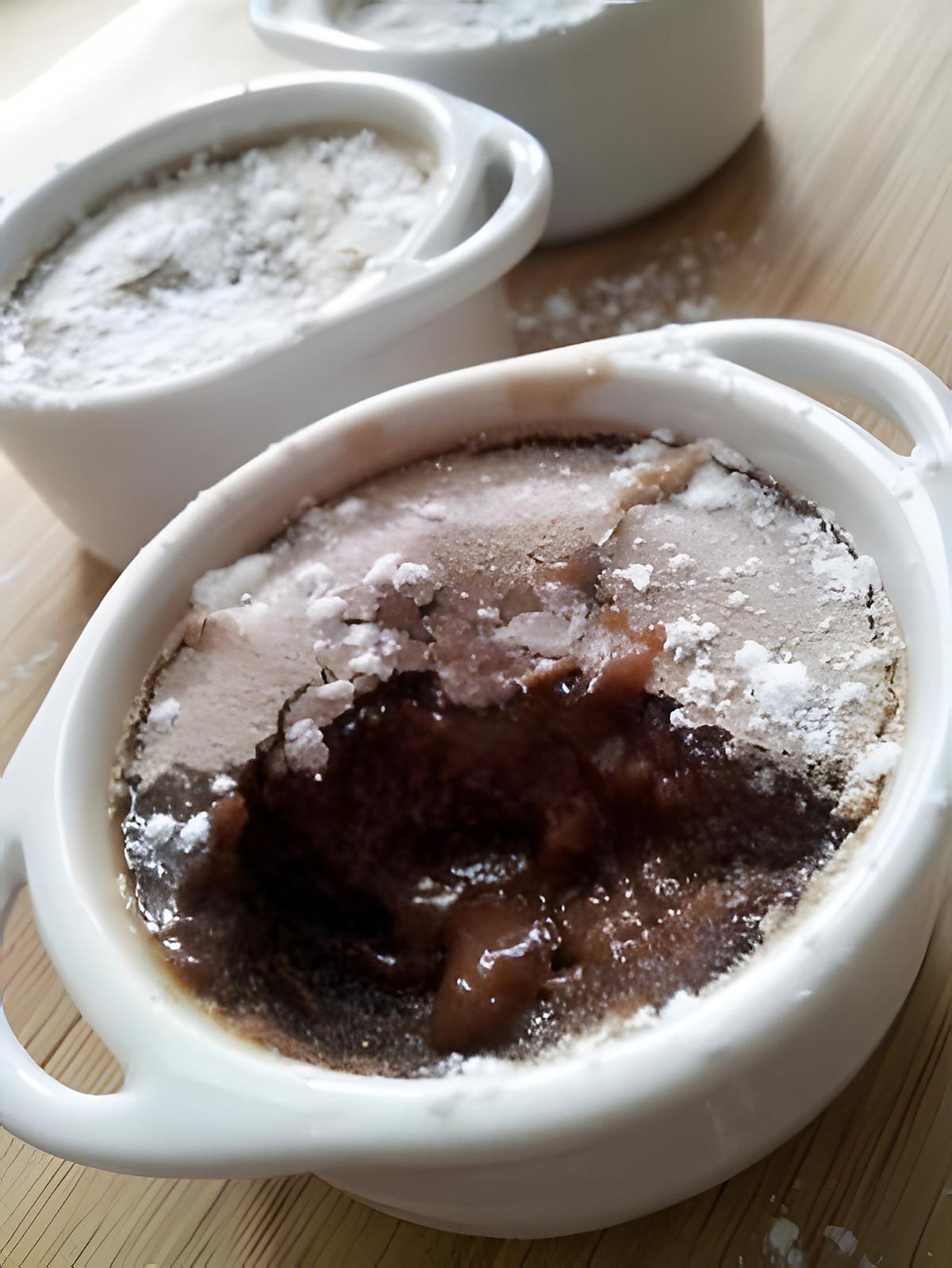 recette Petits pots fondant au nutella