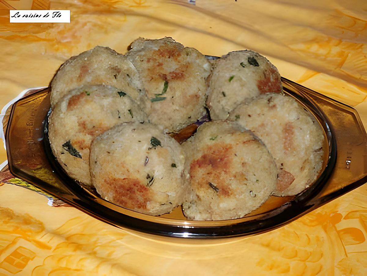 recette Apéritif : Crabcakes aux herbes