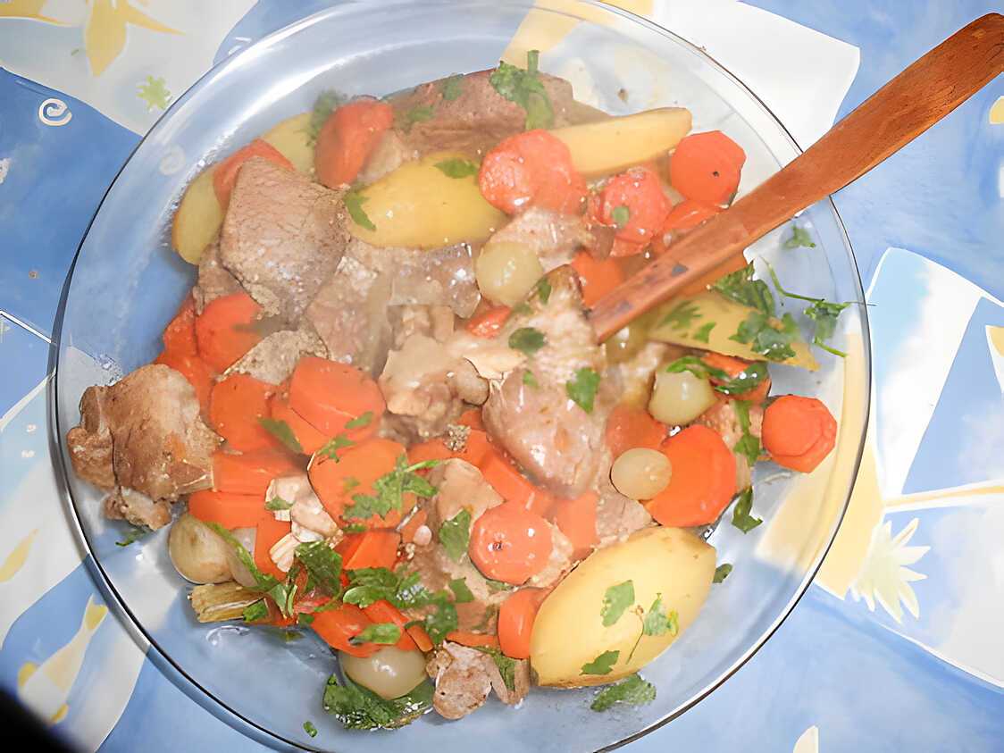 Recette de Tendrons de veau aux carottes