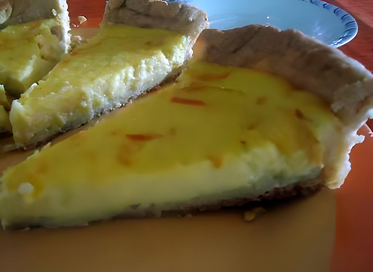 recette Tarte à l'orange