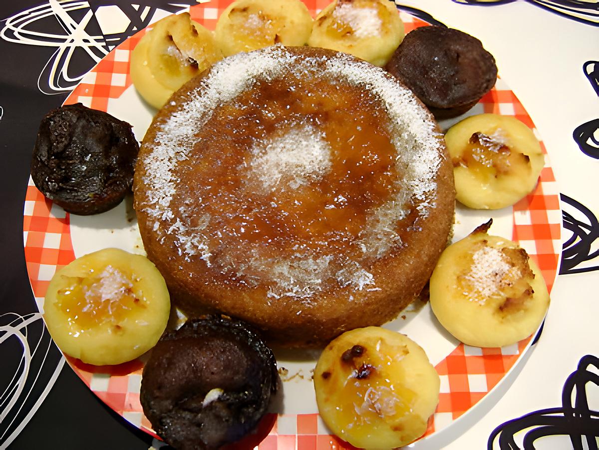 recette moelleux à la creme de marrons , petits gateaux semoule coco