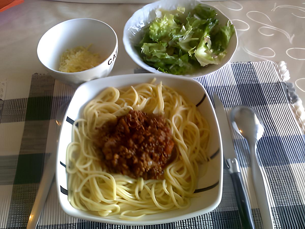 recette petite bolognaise,