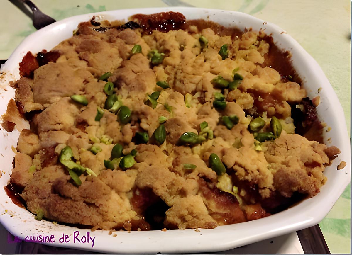 recette Crumble pomme banane