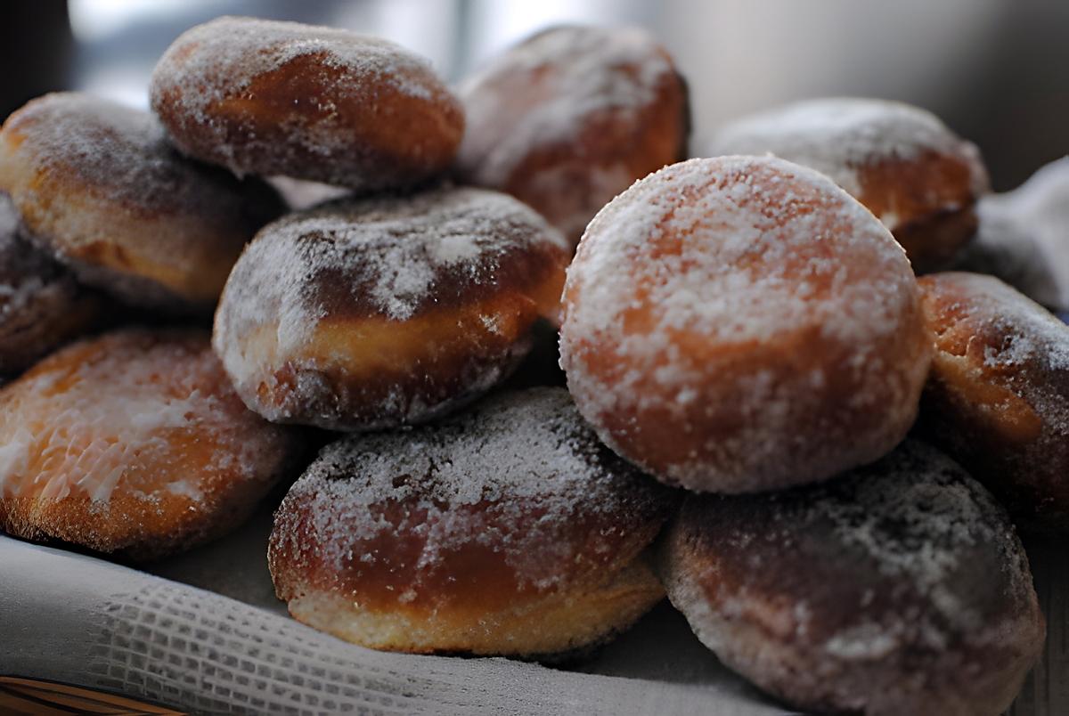 recette Beignets "boules de Berlin"