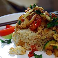 recette Riz frit thaï (Kow Pad)