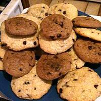 recette Cookies au amande et au pépite de chocolat