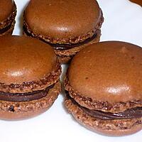 recette Macarons au chocolat (recette simple)