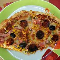 recette pizza chorizo