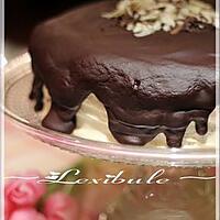 recette ~Gâteau au chocolat Miracle Whip, glaçage à l'orange et sa ganache au chocolat~