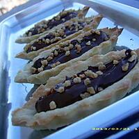 recette tartelette barquette nutella-noisette