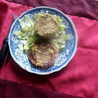recette assiette flan champignons thon