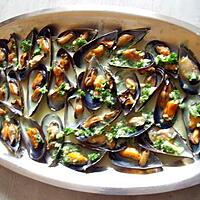 recette MOULES (à ma façon )