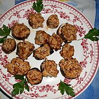 recette Champignons de Paris farcis au thon