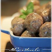 recette ~Boulettes de viande sauce suédoise~