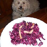 recette SALADE DE CHOU ROUGE