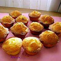 recette mini-cakes aux pommes et raisins secs