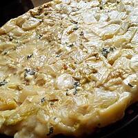 recette Tarte tatin d'endives au roquefort