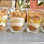 recette Verrine banane spéculoos (Invention)