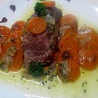 recette Filet mignon de porc aux carottes à la cocotte minutes.